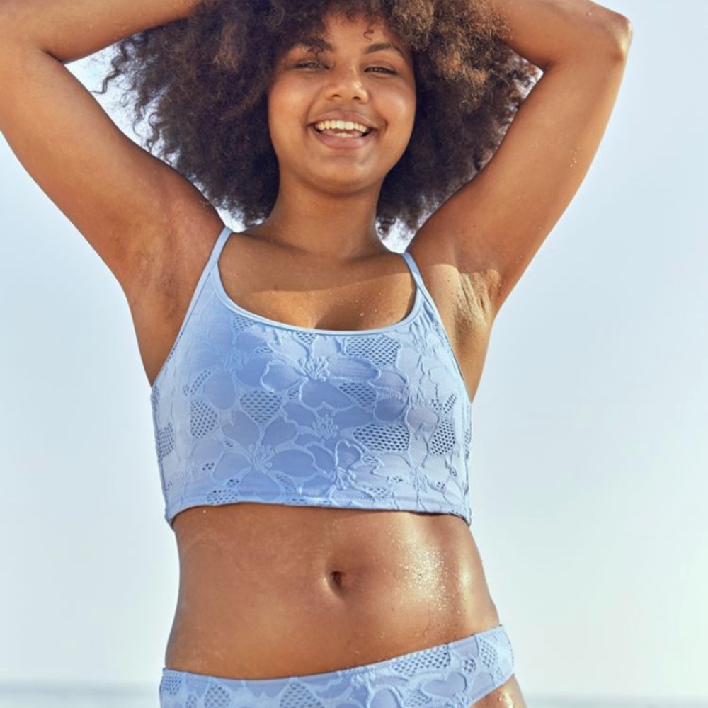 aerie longline bikini tank top